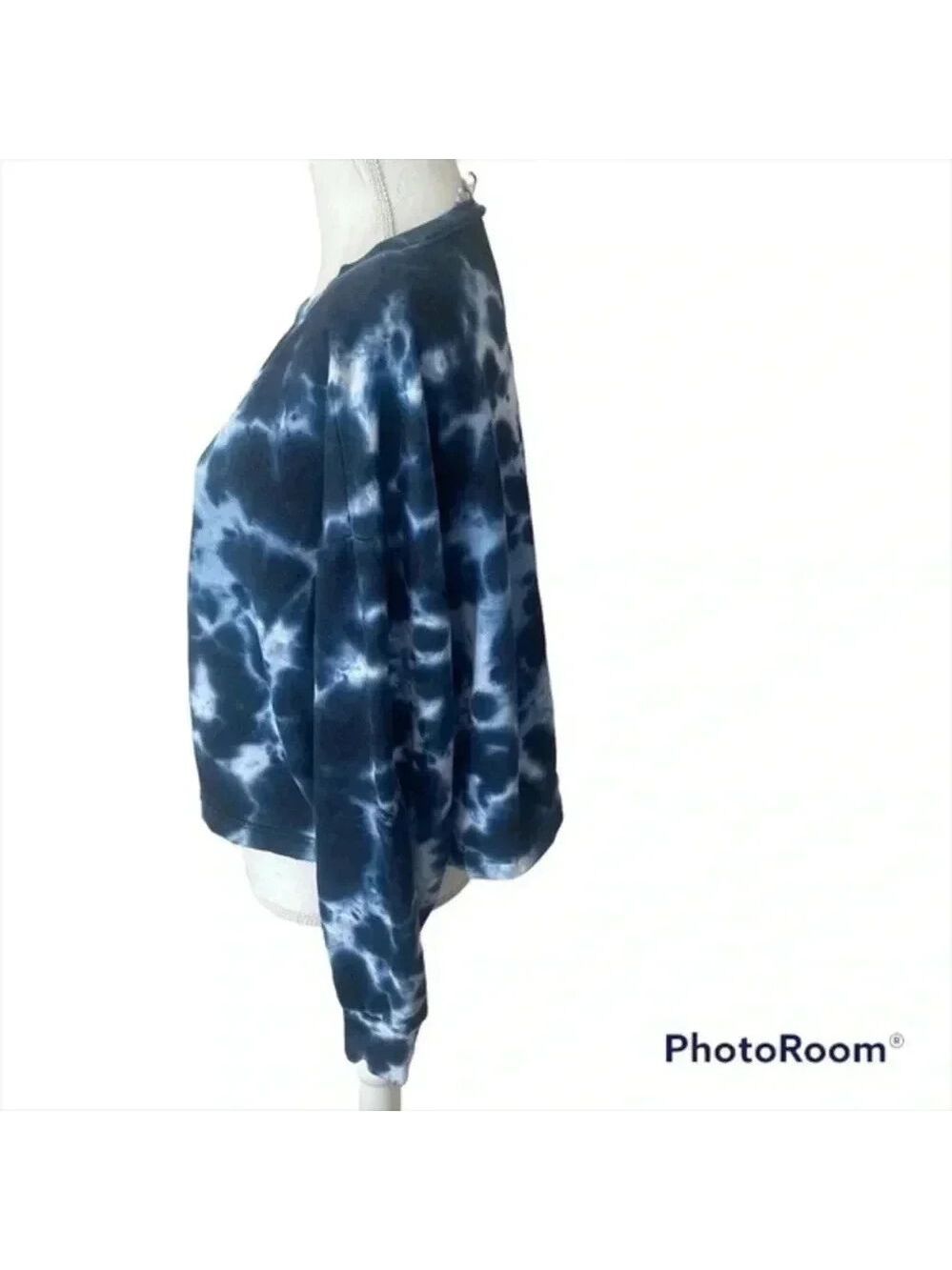 Z by Zella blue tie-dye women’s sweatshirt size Medium - Picture 3 of 9